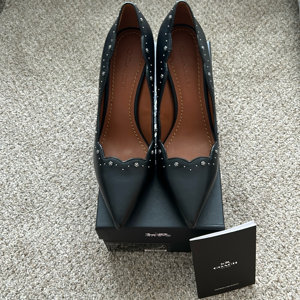 NWT/NIB Coach Original Tea Rose Heels, absolutely stunning 💕👠